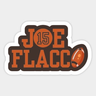 Joe Flacco Cleveland Browns Sticker